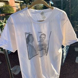David Bowie mugshot shirt